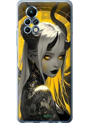 Чехол на infinix note 11 pro аниме демон 2 инфикс ноут 11 про2