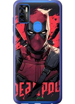 Чехол на zte blade a7s 2020 дэдпул, deadpool зте блейд а7с 2020