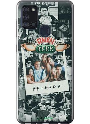 Чехол на samsung galaxy a21s a217f друзья friends самсунг а21с а217ф