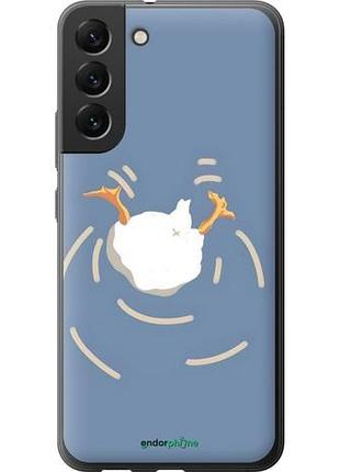 Чохол на samsung galaxy s22 plus гусак пірнає