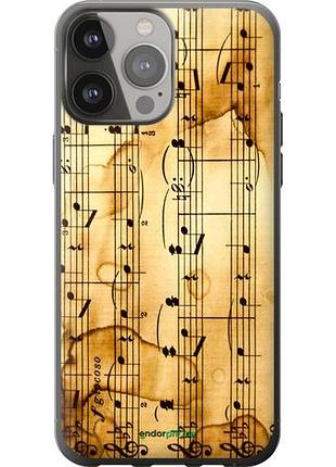 Чехол на iphone 13 pro max ноты "905u-2371-10746"