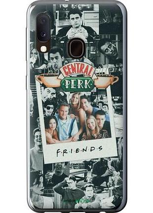 Чехол на samsung galaxy a20e a202f друзья friends самсунг а20e а202ф