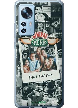 Чехол на xiaomi 12x друзья friends сяоми 12х