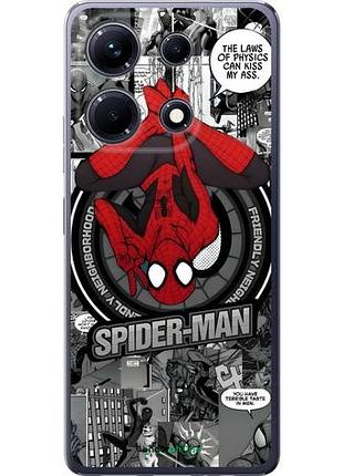 Чехол на infinix note 30 человек паук, spiderman инфикс ноут 30