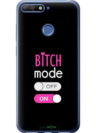 Чехол на huawei honor 7c bitch mode "4548u-1411-10746"