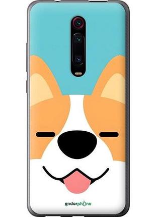 Чехол на xiaomi redmi k20 pro забавный корги сяоми редми к20 про