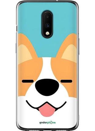 Чехол на oneplus 7 корги