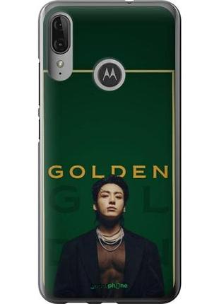 Чехол на motorola moto e6 plus чонгук bts моторола мото е6 плюс