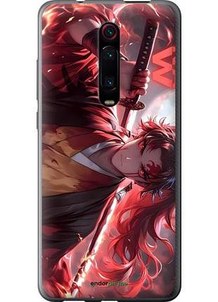 Чехол на xiaomi redmi k20 pro аниме самурай сяоми редми к20 про