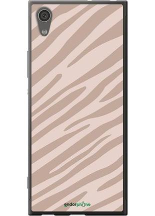 Чехол на sony xperia xa1 g3112 зебра беж "4875u-964-10746"