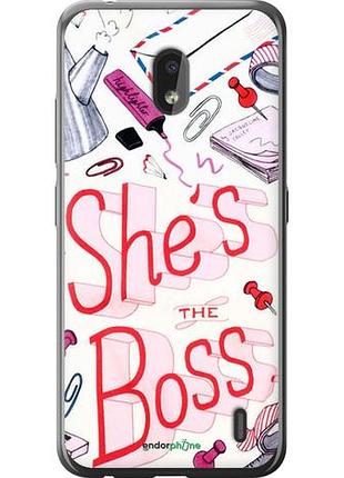 Чехол на nokia 2.2 she's the boss "4254u-1706-10746"