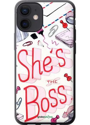 Чехол на iphone 12 mini she's the boss "4254u-2071-10746"