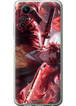 Чехол на xiaomi redmi note 12s аниме самурай сяоми редми ноут 12с