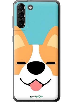 Чехол на samsung galaxy s21 plus корги