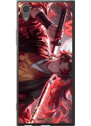 Чехол на sony xperia xa1 g3112 аниме самурай сони эксперия ха1 г3112