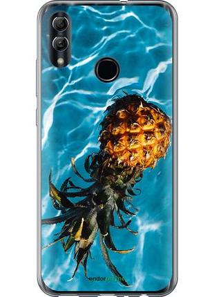 Чехол на huawei honor 10 lite ананас на воде "4384u-1618-10746"