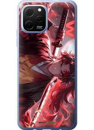 Чехол на huawei nova y61 аниме самурай хуавей нова у61