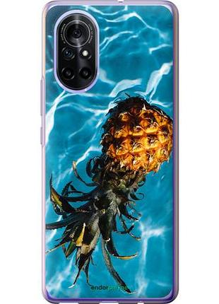 Чехол на huawei nova 8 ананас на воде "4384u-2245-10746"