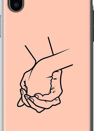 Чехол на iphone x руки "4896u-1050-10746"