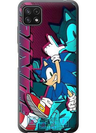 Чехол на samsung galaxy a22 5g a226b соник sonic самсунг а22 5г а226б
