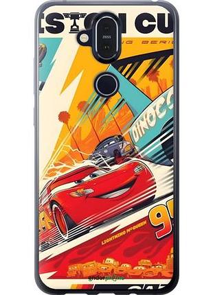 Чехол на nokia 8.1 тачки нокиа 8.1