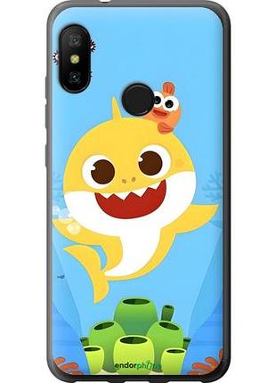Чохол на xiaomi redmi 6 pro бейбі шарк