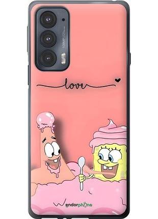 Чехол на motorola edge 20 спанч боб, sponge bob моторола эдж 20