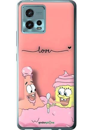 Чехол на motorola g72 спанч боб, sponge bob моторола г72