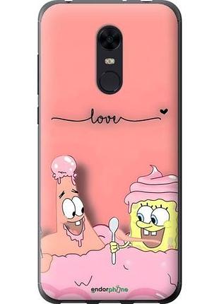 Чехол на xiaomi redmi 5 plus спанч боб, sponge bob сяоми редми 5 плюс