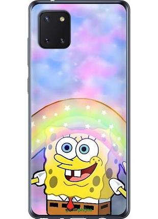 Чохол на samsung galaxy note 10 lite спанч боб