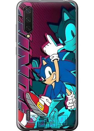 Чехол на xiaomi mi cc9 соник