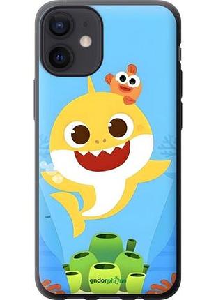 Чохол на iphone 12 mini бейбі шарк
