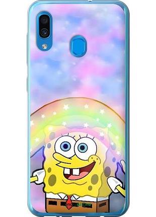 Чехол на samsung galaxy a30 2019 a305f спанч боб, sponge bob самсунг а30 2019 а305ф