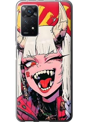 Чехол на xiaomi redmi note 11 pro аниме демон сяоми редми ноут 11 про