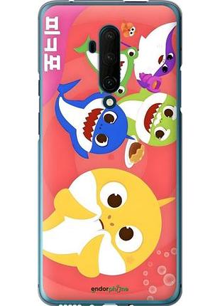 Чехол на oneplus 7t pro бейби шаркс 1+ 7т про