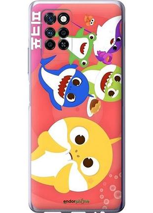 Чохол на infinix note 10 pro бейбі шаркс