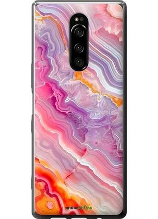 Чехол на sony xperia 1 j9110 мрамор 2 сони эксперия 1 й91102