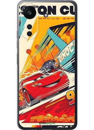 Чехол на xiaomi redmi 13c тачки