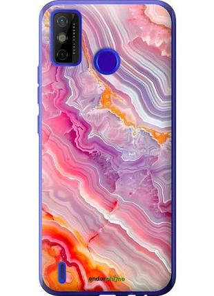 Чехол на tecno spark 6 go ke5 мрамор 2