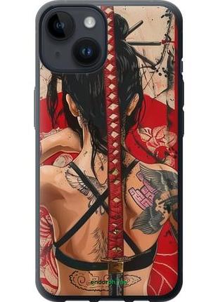 Чехол на iphone 14 тайна катаны "6074u-2648-10746"