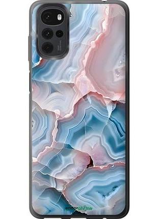 Чехол на motorola g22 мрамор моторола г22