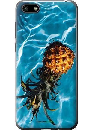 Чехол на huawei y5 2018 ананас на воде "4384u-1500-10746"