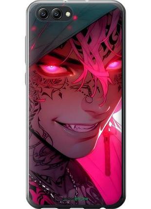 Чехол на huawei honor v10 / view 10 аниме демон 3 хуавей хонор в10 / вью 103