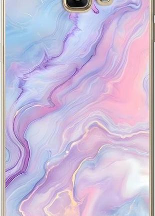 Чехол на samsung galaxy a9 pro нежный мрамор самсунг а9 про