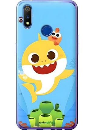 Чохол на realme x lite бейбі шарк