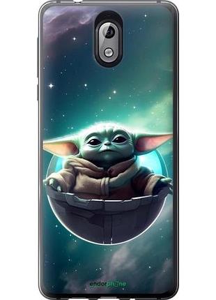 Чехол на nokia 3.1 малыш йода, грогу нокиа 3.1