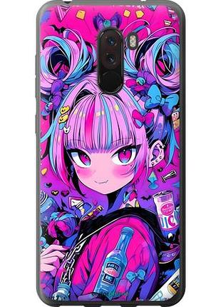 Чехол на xiaomi pocophone f1 аниме милаха сяоми покоphone ф1