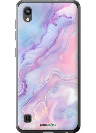 Чехол на zte blade a5 2019 нежный мрамор зте блейд а5 2019