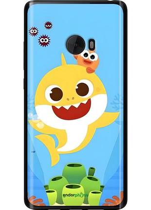 Чехол на xiaomi mi note 2 бейби шарк сяоми ми ноут 2