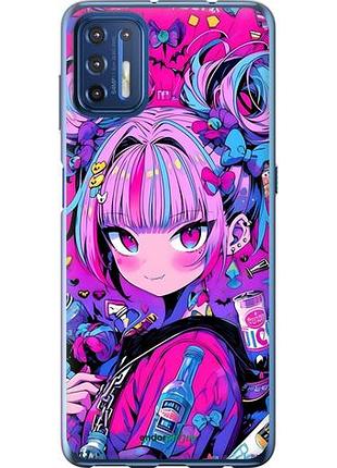 Чехол на motorola g9 plus аниме милаха